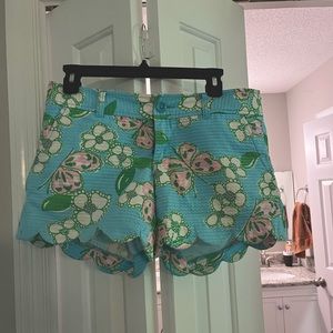 Lilly Pulitzer butter cup shorts